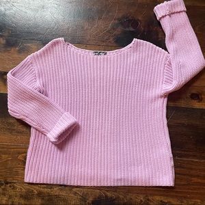 Lord & Taylor 100% cotton boat neck sweater
